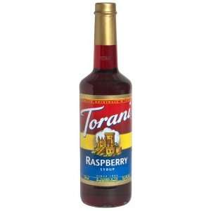 Torani Coffee Syrup, Raspberry 25.35 Z  Grocery & Gourmet 