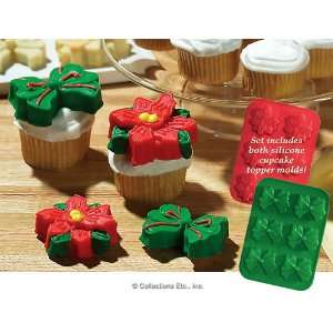  Holiday Cupcake Toppers 