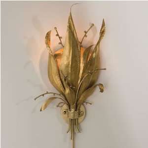  Brass Lilley of the Valley Sconce