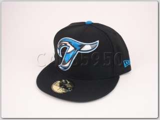 Toronto Blue Jays New Era Fitted Hat 5950 Cap Big Logo  