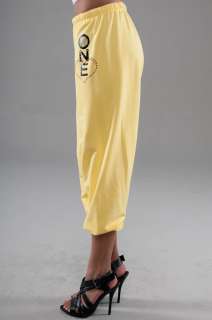 BABY PHAT HIP HOP TRACKSUIT BOTTOM YELLOW A2C00021  
