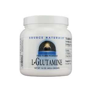 Source Naturals Free Form L Glutamine Powder    16 oz 