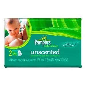PAMPERS BABY WIPES REFL ALOE Size 144