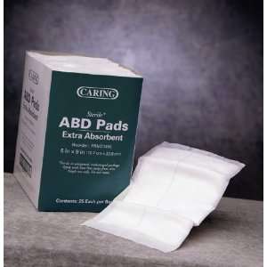  Caring ABD/Combine Pads Case Pack 12   411833 Health 