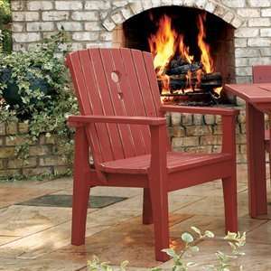  Uwharrie Chair B075 089 Behrens Outdoor Dining Chair 