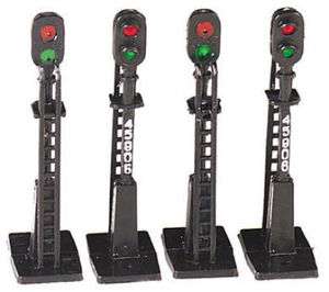 42101 Bachmann HO SCALE Block Signals (4) NEW  