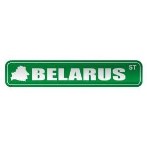   BELARUS ST  STREET SIGN COUNTRY