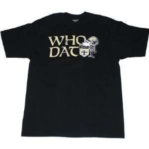 New Orleans Saints Who Dat Distressed T shirt  Sports 
