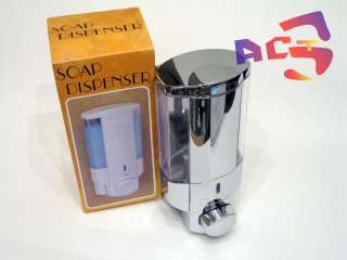 Wall Mounted Soap Dispenser SD 818 Chrome (Single Compartment)  