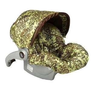  Baby Bella Maya Caramel Apple Infant Car Seat Cover Baby Bella 