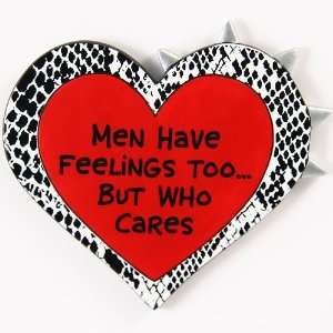   Men Have Feelings Magnet by Lorrie Veasey 4020690