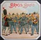 1880 Harris Sample Outer Cigar Box Label   Brass Band