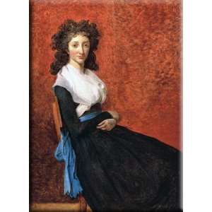 Portrait of Louise Trudaine 12x16 Streched Canvas Art by Tissot, James 