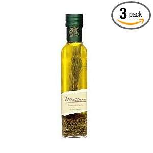 Benissimo Oil, Roasted Garlic, 8.10 Ounce (Pack of 3)