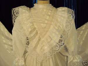 Womens Mexican Folklorico Dress Jalisco S ballet WHITE  