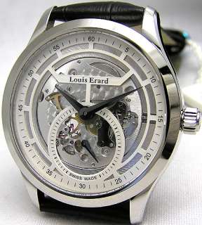 New Louis Erard 1931 SKELETON 41207 AA01 handwind watch  