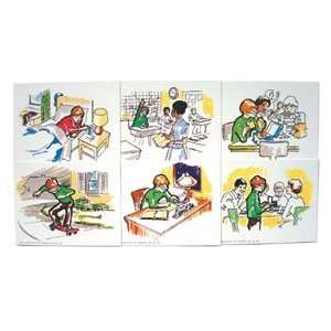  Sequential Cards A Familys Day (Sequence Visual/Recall 