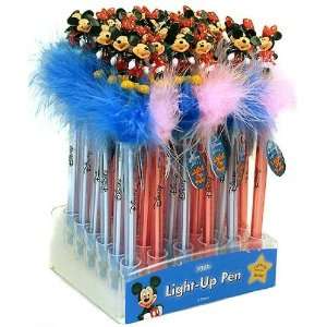    Set of 2 Disney Mickey & Minnie Light Up Pen set Toys & Games
