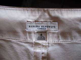 Ladies BANANA REPUBLIC sz 8 pants CAMDEN stretch  