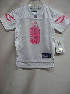 Bengals Carson Palmer PINK NFL Toddler Jersey Size 3T $  