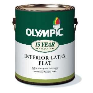  Olympic Gallon Interior Flat Finish Standard Paint 74402A 