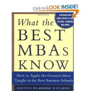   Taught in the Best Business Schools [Hardcover] Peter Navarro Books