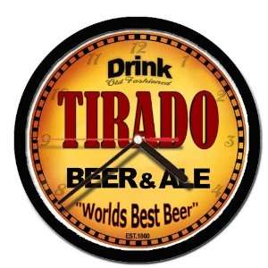  TIRADO beer and ale cerveza wall clock 