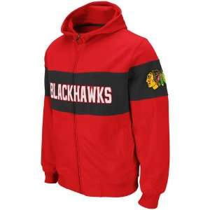  Reebok Chicago Blackhawks Youth Red Black Neutral Zone 