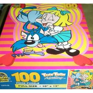   Tiny Toons Adventures Puzzle   Elmyra Duff and Furball Toys & Games