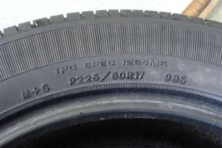 Tire Brand & Size Goodyear Integrity (P225/60R17)