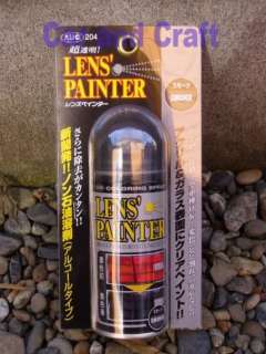   Lens Painter Spray Tail Bumper Corner Fog Light Brake Tint Black Dark