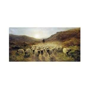  Joseph Farquharson   Leaving The Hills Giclee Canvas