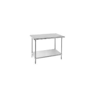   Work Table , Adjust Undershelf, 304 Stainless Top, 30 in W Home