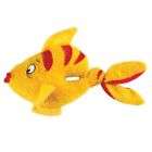 Dog YELLOW FISH Tail Toy Pet Puppy Toys Plush Squeaker