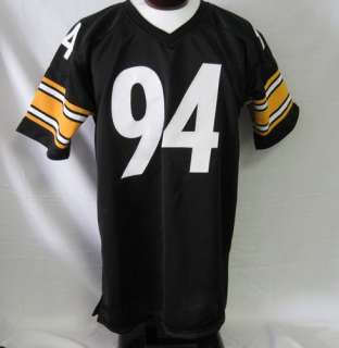Lawrence Timmons Steelers Auto/Signed Black Jersey JSA  