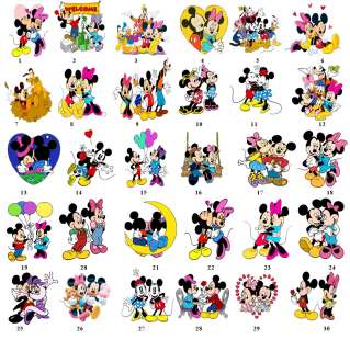 Mickey Minnie Family Gang Return Address Label Gift  