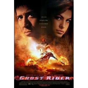  Ghost Rider, Original Double sided Movie Theatre Poster 