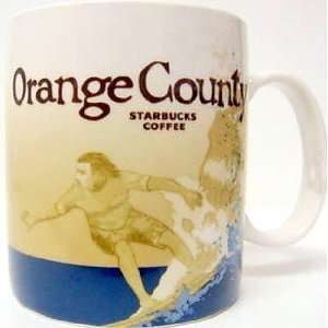 2009 Starbucks huge Orange County collector coffee mug NEW  