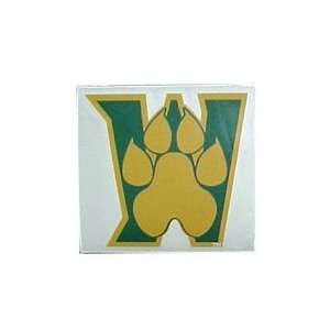  Wright State Raiders Color Shock W & Paw Print Sports 