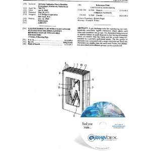 NEW Patent CD for GAS DISCHARGE TUBE WITH COLD CATHODE SUITABLE FOR 
