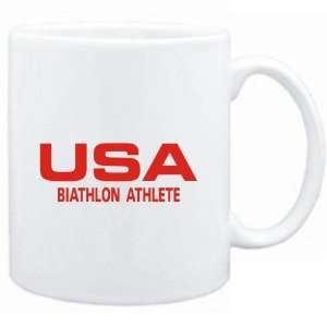  Mug White  USA Biathlon Athlete / ATHLETIC AMERICA 