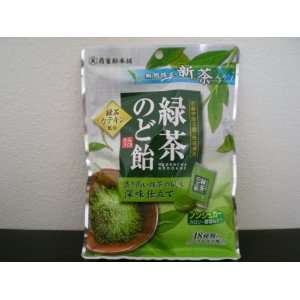 Ryokucha Nodoame Japanese Pure Green Tea Candy 18 Herb Extract 
