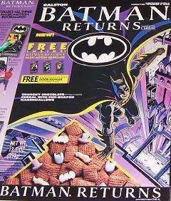 1992 Ralston Batman Returns Cereal Box br17a  