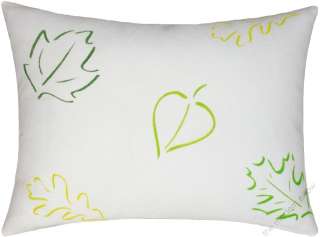 12x16 LEAVES OF SPRING throw pillow cover  