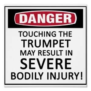  Danger Trumpet Poster