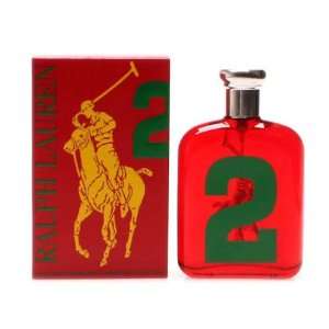 POLO BIG PONY #2 RED by Ralph Lauren 4.2 oz. edt Cologne Spray * New 