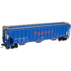  HO Trainman Thrall 4750 Cov Hopper, Peavy #2124 Toys 