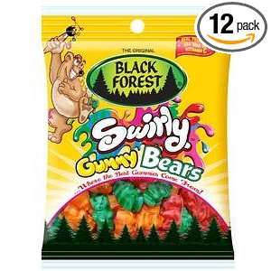 Black Forest Swirly Gummy Bears, 4.5 Ounce Bags (Pack of 12)  