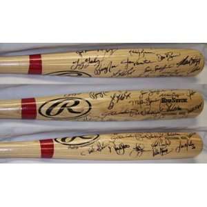  Boston Red Sox Autographed 1999 Team Bat. Sports 