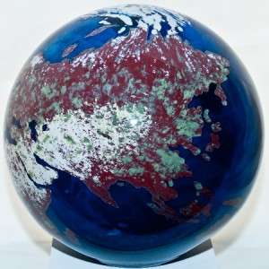 Paperweight ~ Lundberg Studios ~HUGE~ World Weight One of Largest 